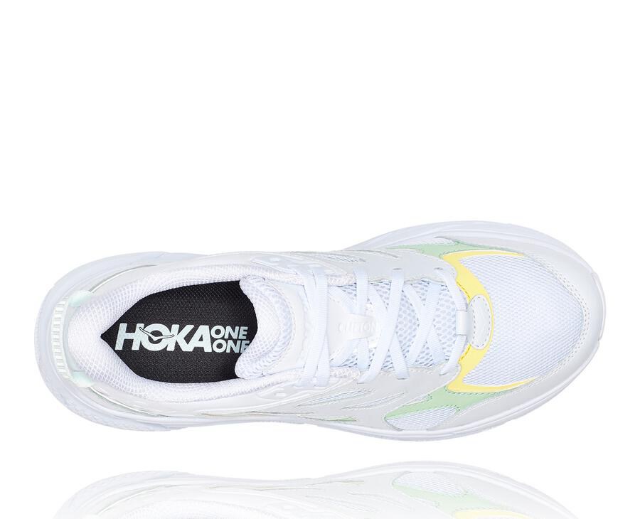 Hoka One One Clifton L Löparskor Dam - Vita - PYBIC-7321